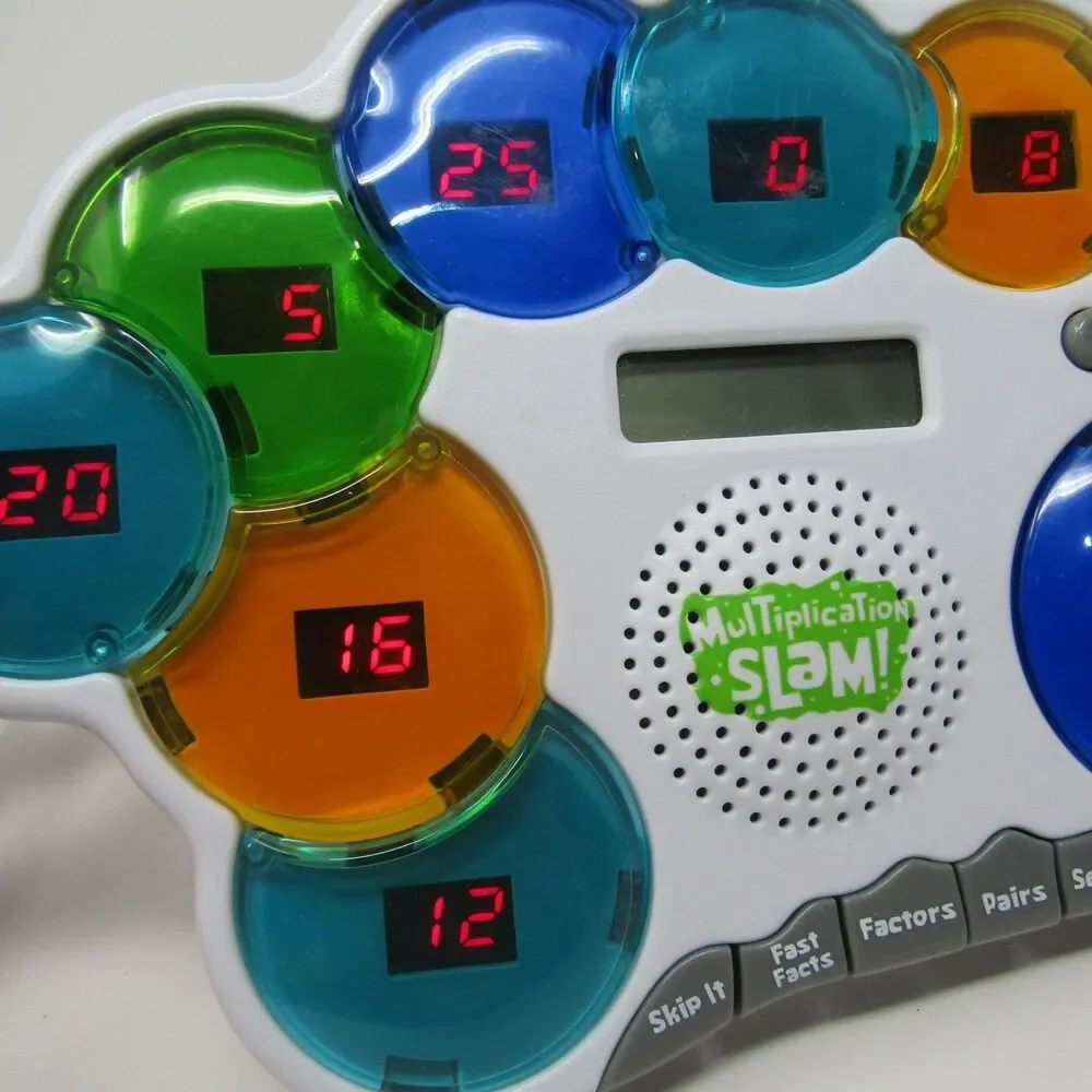 Learning Resources Multiplication Slam! Electronic Math Game Educational Toy
